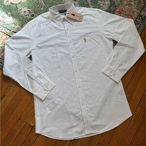 Rowing Blazers White Winnie the Pooh Button-Down Shirt NWT